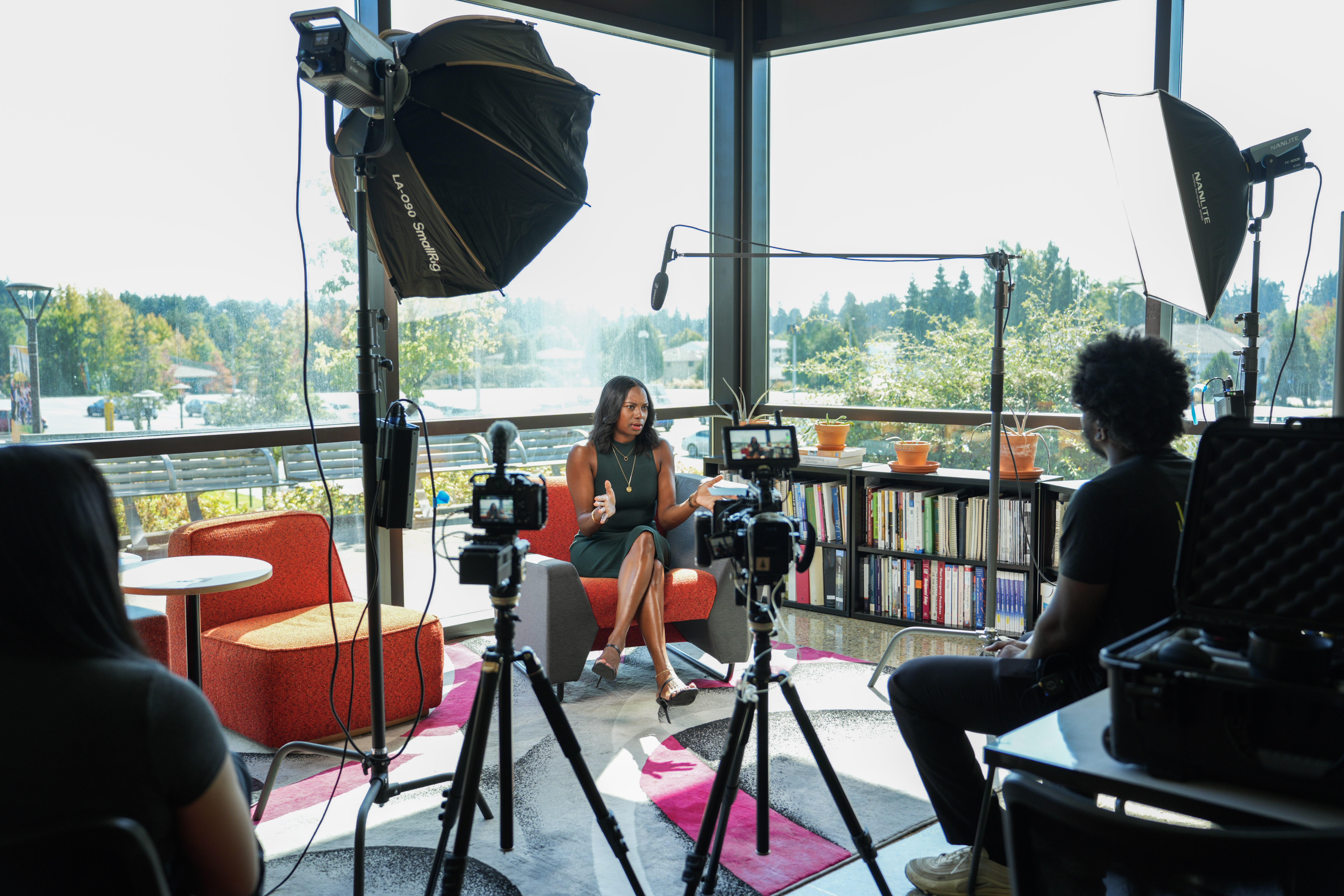 Lucidity Media Group multi camera interview production